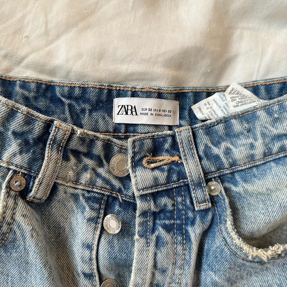 Zara high rise shorts